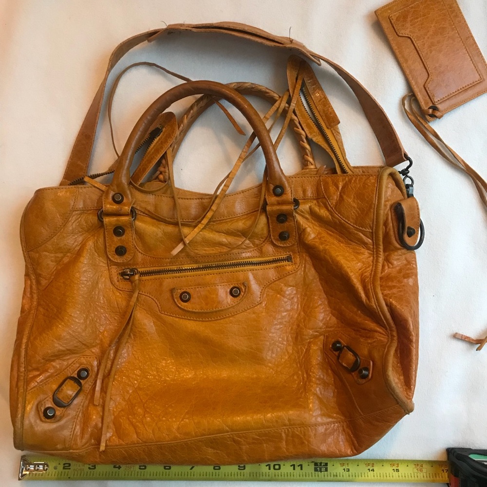 Balenciaga City Purse 2007 Jaune Marigold